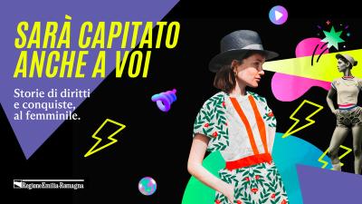 " Sarà capitato anche a voi. Storie di diritti e conquiste, al femminile" - immagine di copertina della serie